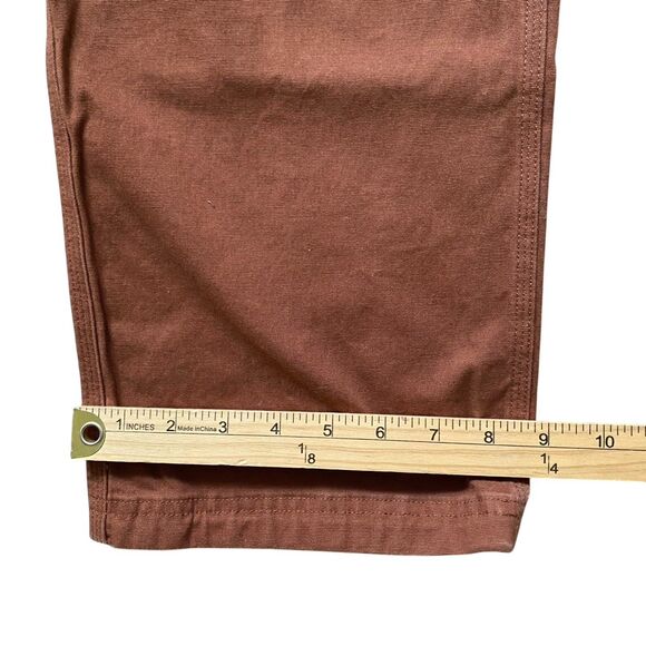 Duluth Trading Pants Men 38x29 Rusty Brown Flex Fire Hose Work Utility Casual - Picture 11 of 12